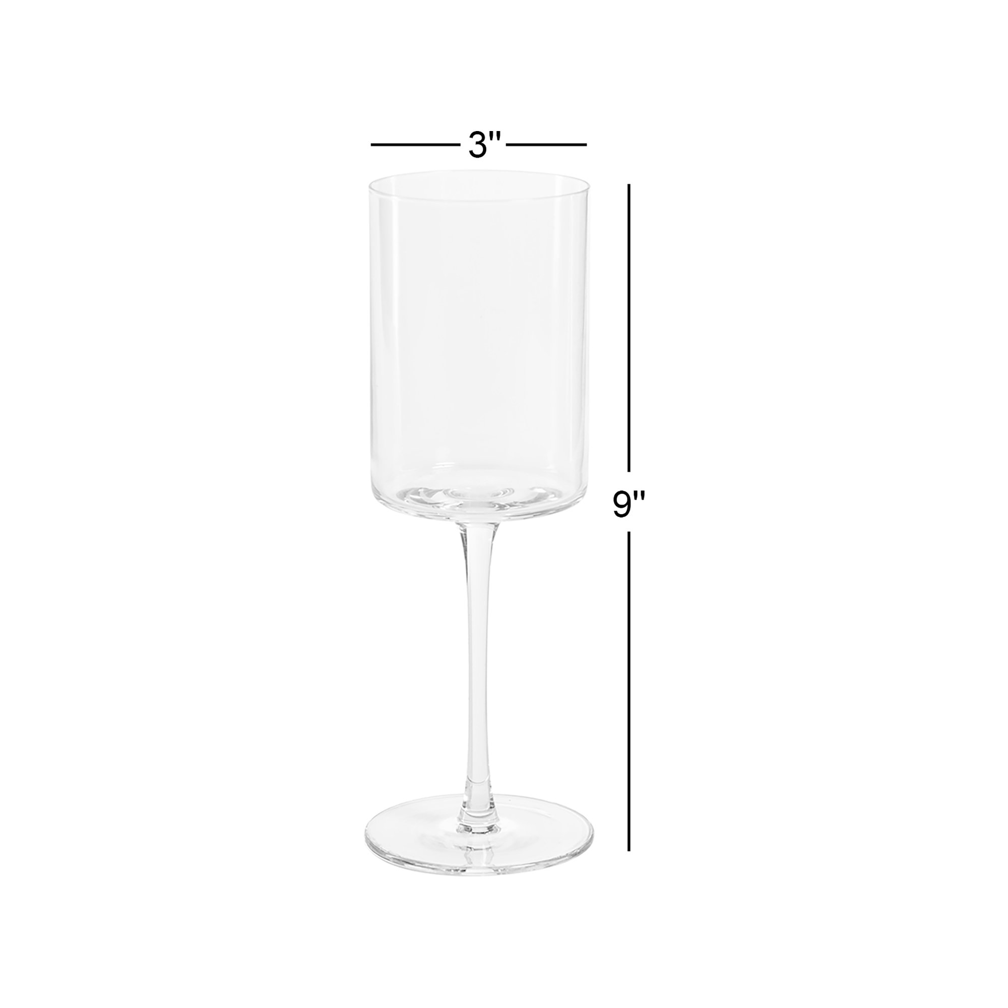 Estella Wine Glasses, Light Blue