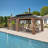 Aluminum Patio Gazebo Permanent Hardtop Gazebos-87169649-89659368
