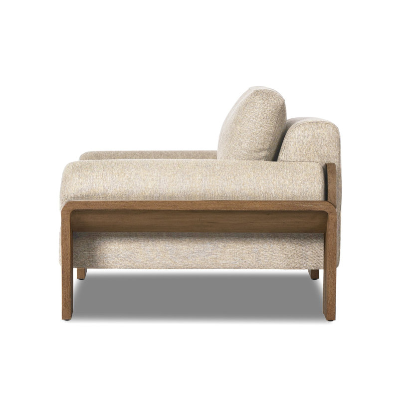 Joette Outdoor Chair-Washed Brown-FSC, Washed Brown, Ellor Beige