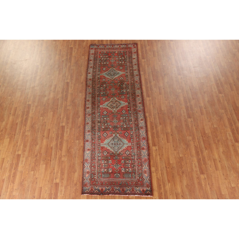 Tapis de couloir géométrique 4 x 11