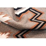 Tapis rectangulaire en laine tissé à plat 8 pi 1 po x 10 pi 1 po Tuscany
