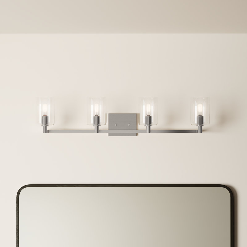 Haines 4 - Light Dimmable Vanity Light, Brushed Nickel