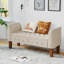 Banc de rangement rembourré avec accoudoirs-817810853