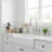 Pull-Down Sprayer Kitchen Faucet, Bridge Style With Double Handles For 3-Hole Widespread Sink-121147066