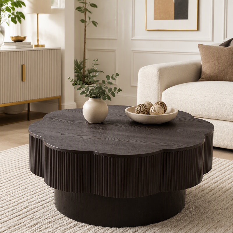 Table basse 31,50 ", Marron foncé