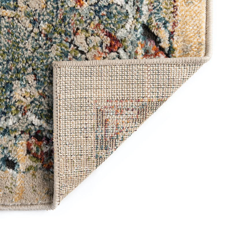 Charian Oriental Indoor Rug, Rectangle 4' x 6'