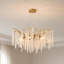 Élégant lustre en cristal doré de 31 po-129457820-129457822-129457823