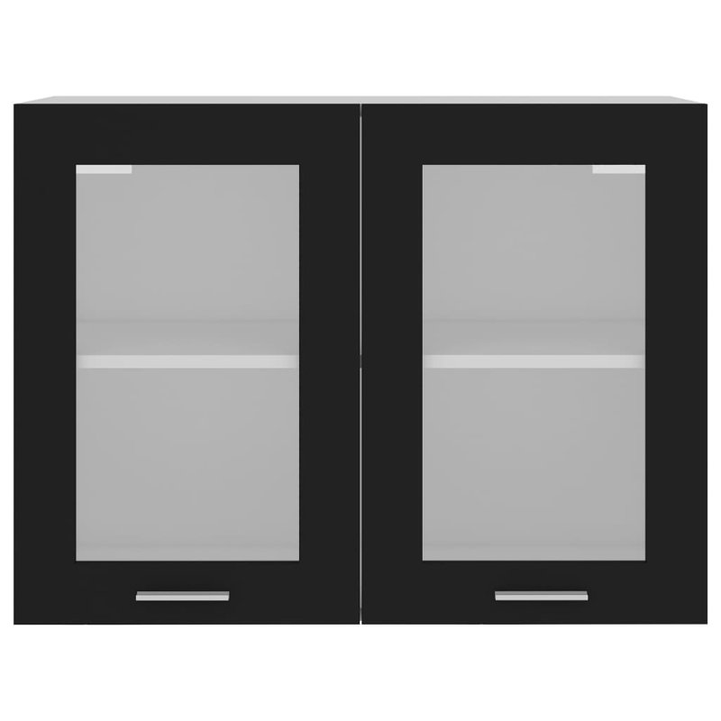Lyon Hanging Glass Cabinet Lyon, Black