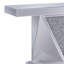 Console Table, Mirrored & Faux Diamonds