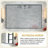Glossy Black Bathroom Mirrors For Wall Rectangle Vanity Mirror Corner Hangs Farmhouse Mirror-1397509048