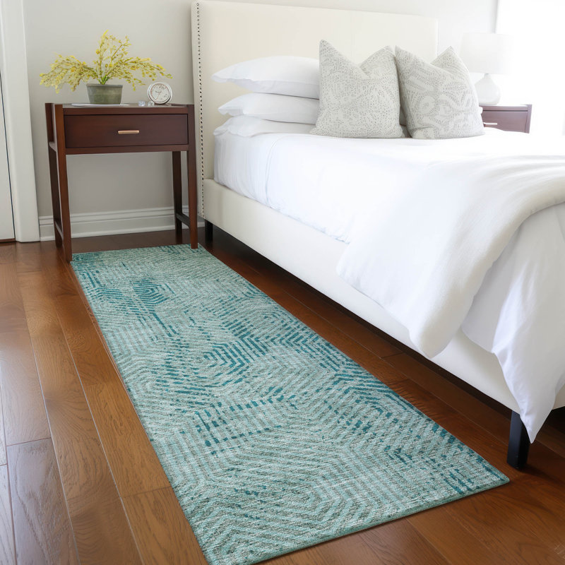 Tapis intérieur / extérieur Maliana, Tapis de couloir 2 pi 3 po x 7 pi 6 po
