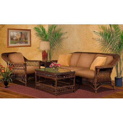 Rosado 4 Piece Conservatory Living Room Set