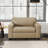 Caro Espinoza Leather Upholstered 2-Piece Living Room Set, Cutler Chair And Ottoman-2106559952