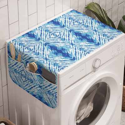 East Urban Home Psychedelic Washing Machine Organizer Pack of 2 47" x 18.5"