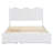 Queen Size Bed Frame, Upholstered Platform Bed With Headboard-1460755847
