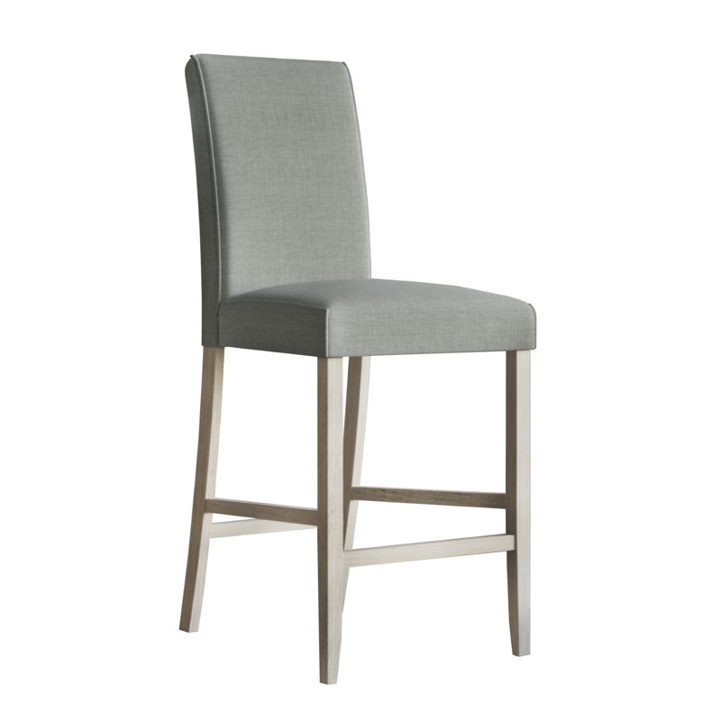 Alauni 23.5'' H Upholstered Parsons Chair, Antique Gray