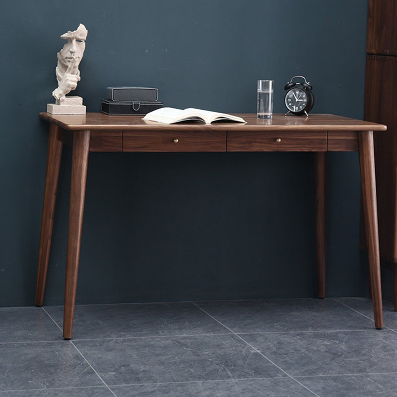 Magnifique bureau en bois massif, H 29,53 po x l 55,12 po x P 25,59 po 