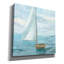 Toile épique Graffiti «Silver Sail Bright» par Albena Hristova, 12 po x 12 po