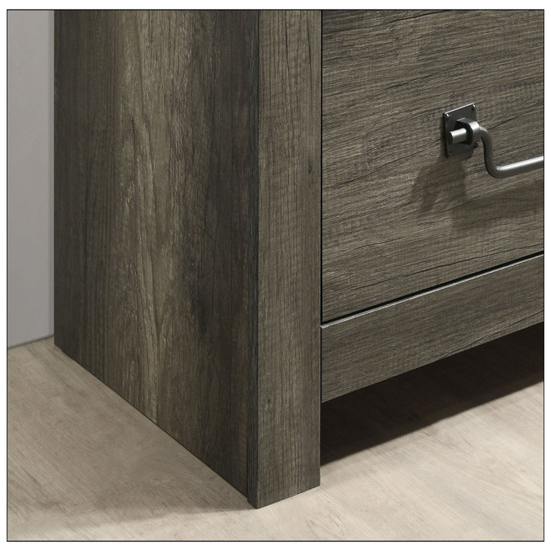 Ebron 2 Drawer Nightstand