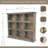 Paliwal 9 Piece Square Fir Solid Wood Floating Shelf-2000777760