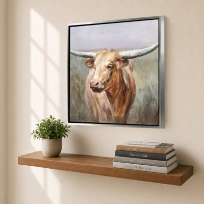 «Big Sky Longhorn» par Danhui Nai, impression sur toile