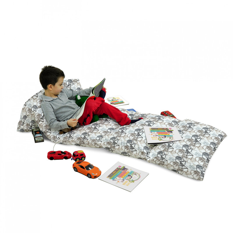 Housse de coussin d'extérieur Triangles Squares Polygons Circles, H 2 po x l 27 po x P 88 po