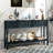 Rustic Entryway Console Table-545453348