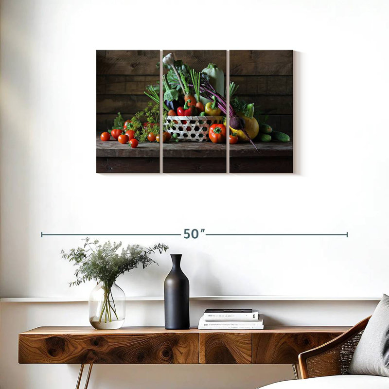 Yarlin Fresh Vegetable Selection, 20" H x 33" W