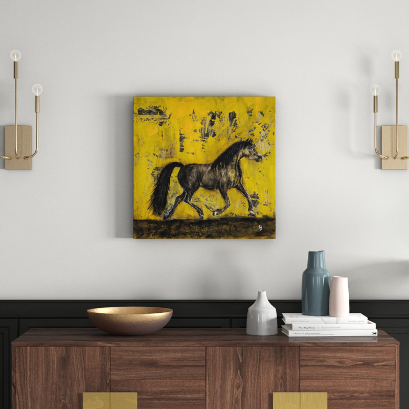 France Gilbert - Wrapped Canvas Painting, 61cm H x 61cm W x 3.81cm D