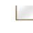 Sand Colored Poster Mirror (Includes Mirror Only)