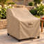 Housse pour chaise de patio robuste et de qualité supérieure - Protecteur respirant et résistant avec PVC résistant à l'eau, ourlet élastique réglable, sangles à fermeture par clic et évents - Goodman-83640549