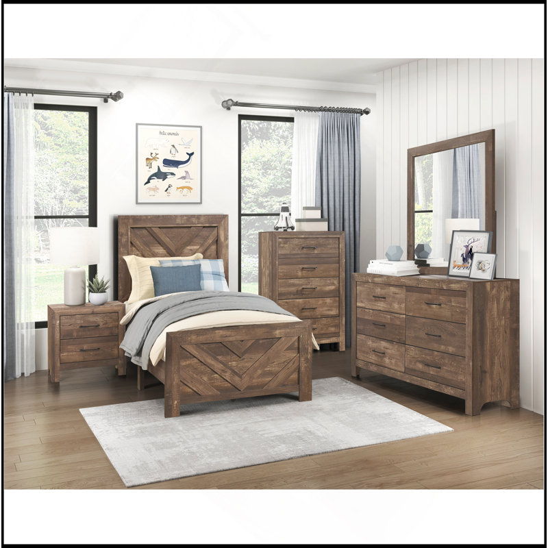 Mobilier de chambre à coucher 1pc, Lit simple