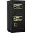 5.0 Cubic Feet Office Safe With Extra Large Compartments - , Waterproof, Hidden Code Function Double Door, Coin-operated For Home, Hotel Home Waterproof Bag Function,