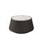 Table basse moderne en cuir fritté clair