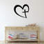 Art mural en forme de cœur en forme de croix - symbole de l'amour chrétien - décoration inspirée de la foi - décoration spirituelle pour la maison - décoration murale de l'église - sculpture en métal industrielle rustique - œuvre d'art élégante-917136750-917136748