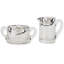 Art Noveau Glass Sugar And Creamer Set