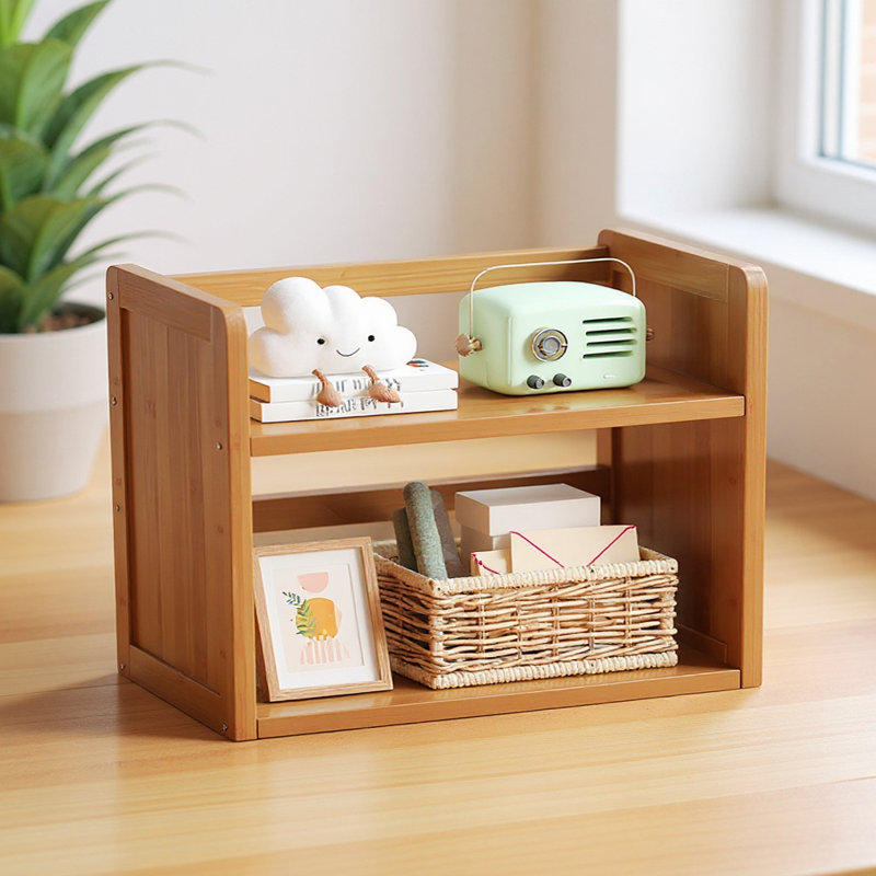 50cm W Bookcase, (2 Shelves) 39cmH x 50cmW x 20cmD