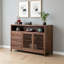 Nouveau buffet de rangement en bois massif de style chinois-129157007