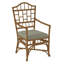 Chippendale Upholstered Arm Chair-1220169757-1252848227