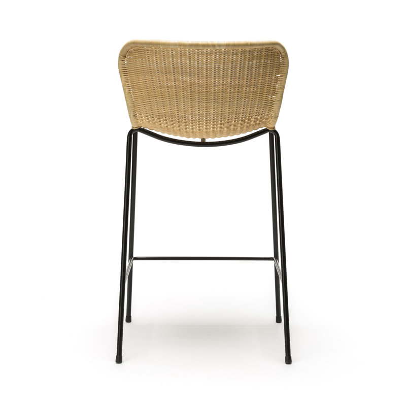 Counter Stool with Metal Frame