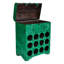 Orofino 12 Bottle Floor Wine Bottle & Glass Rack-1508335407