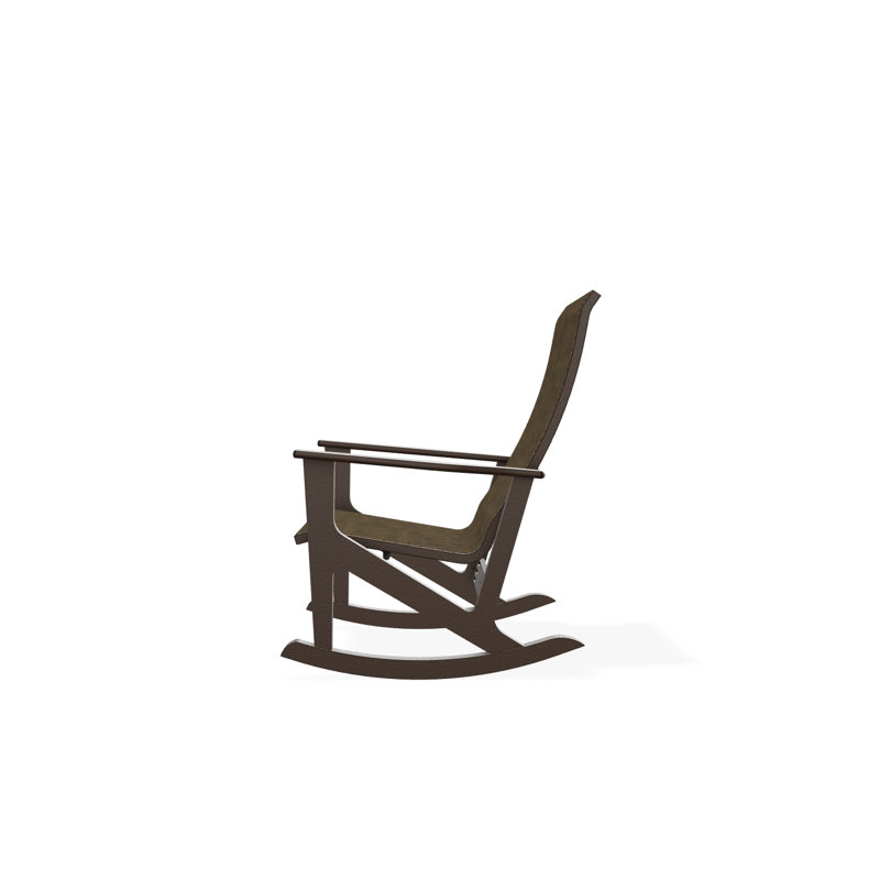 Wexler Polymer Outdoor Lounge Chair, Kona, Beacon Taupe Sunbrella®