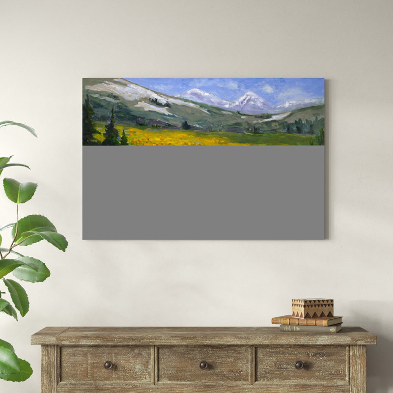 Sierra Awakenings II, H 32 po x l 48 po x P 1,25 po