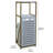 Arrthor Laundry Basket with Removable Hamper and Two Tier Bamboo Shelf for Bathroom Storage and Organization