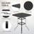 2 - Person Patio Long Bar Height Dining Set With Table-1830009834