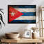 Drapeau cubain antique Borges