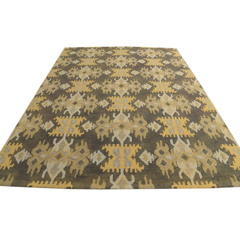 Tapis noir Otto