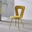 Chaise de style moderne (ensemble de 2) avec pieds en tube de fer, coussins moelleux et dossier confortable-1894525174-1894525168