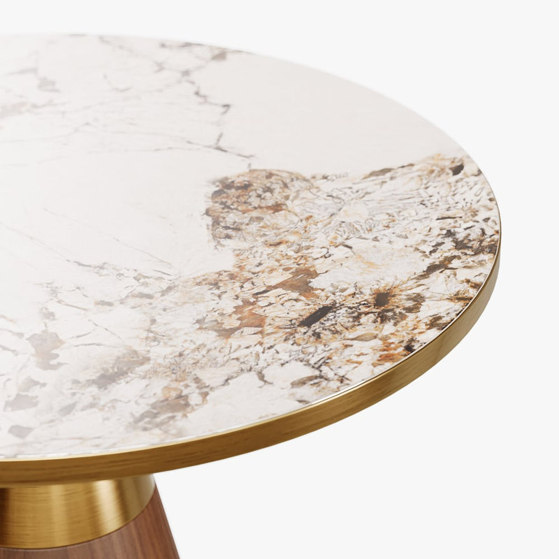 Table de bout à piédestal 22 po Sculra