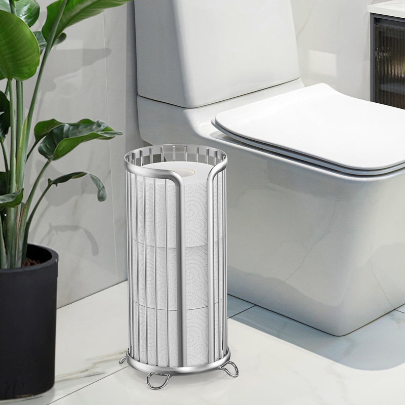 Porte-papier hygiénique, Argent argent